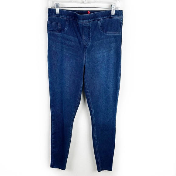SPANX Jean-ish Ankle Leggings Jeggings shaping panel size: L Tall - Picture 1 of 10